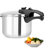 Tower T80244 Pressure Cooker with Steamer Basket