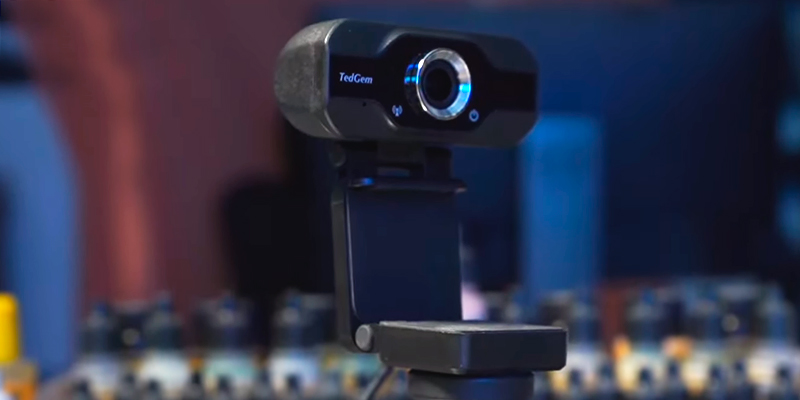 TedGem (N22) 1080p Webcam with Microphone in the use - Bestadvisor