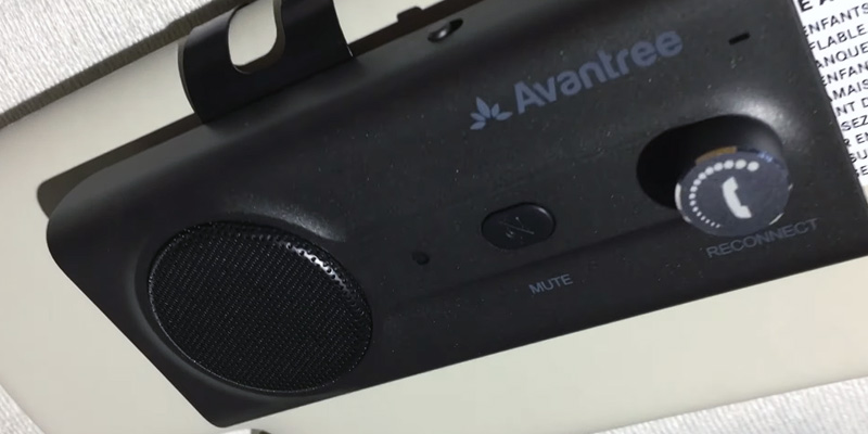Avantree CK11 Hands Free Bluetooth Car Kits in the use - Bestadvisor