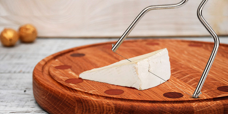 Review of Jamonprive Lyre Cheese Slicer with Wire Cutter & Stainless Steel Handle