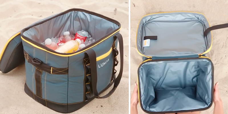 Review of LUNCIA 45L Collapsible Large Cooler Bag