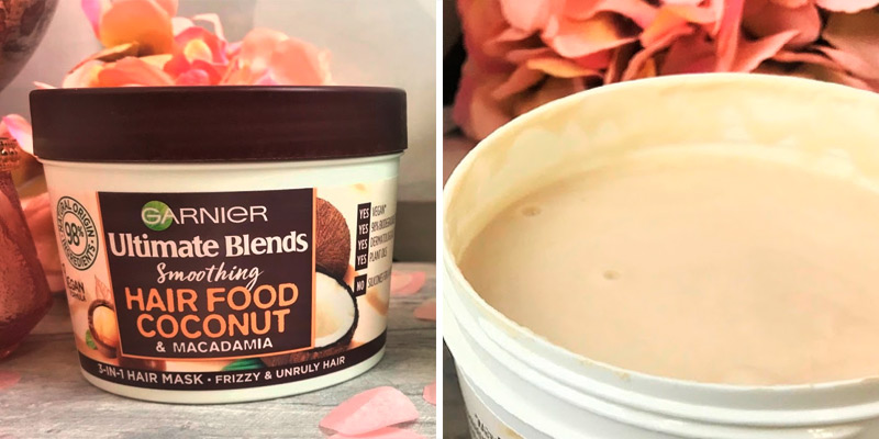 Review of Garnier 390ml Ultimate Blends Hair Food Coconut Oil 3-in-1 Frizzy Hair Mask Treatment