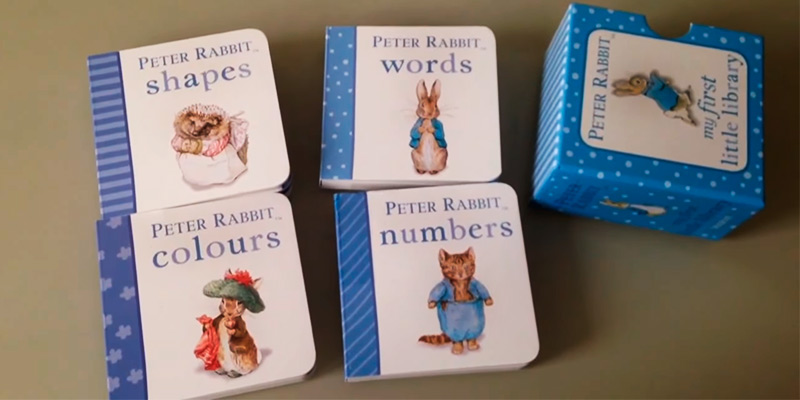 Review of Warne Board book Peter Rabbit My First Little Library