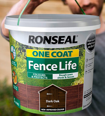 Ronseal RSLOCFLCE5L One Coat Fence Life - Bestadvisor