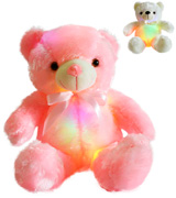 Wewill YZT0176_P Creative Super Cute Shining LED Teddy Bear