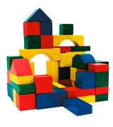 URBN Toys 871125244025 Construction bricks, wooden blocks