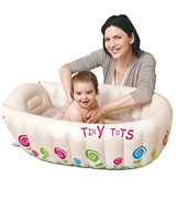 MTS Tiny Tots Inflatable Baby Bath Tub Portable