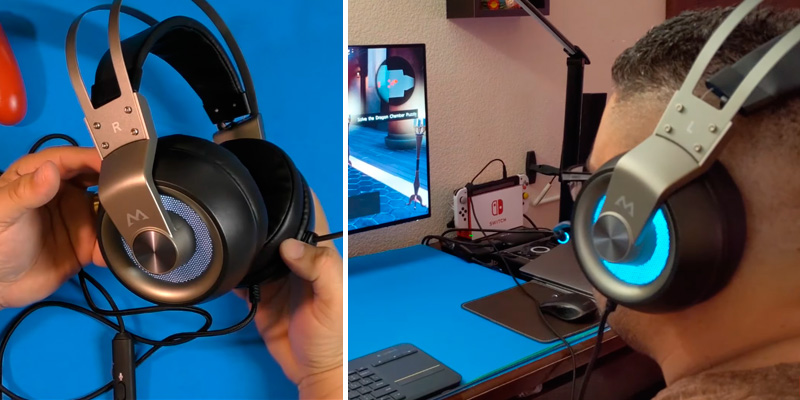 Mpow (GFMPBH209AH) Gaming Headset with 50mm Drivers in the use - Bestadvisor