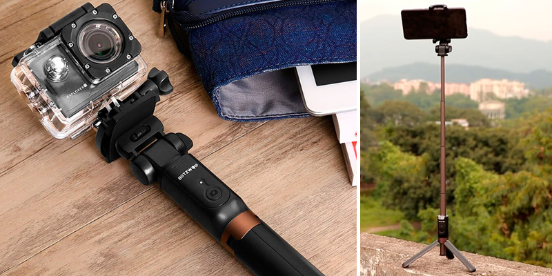 Review of BlitzWolf (BW-BS3) Sport Bluetooth Selfie Stick Tripod with Remote Control