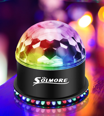 SOLMORE 51 LEDs Disco Lights - Bestadvisor