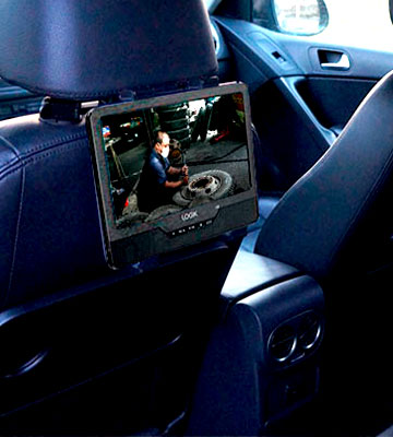 LOGIK L9DUALM13 9-Inch Twin Screen Portable Dual Car DVD Player - Bestadvisor