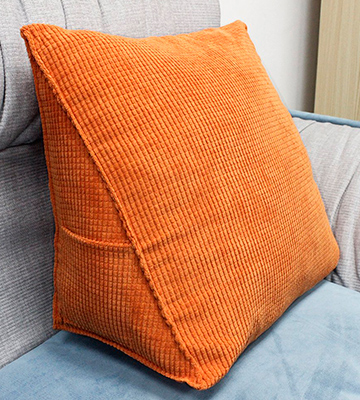 Halovie Triangle Pillow Back Wedge Cushion Back Support Throw Pillow - Bestadvisor