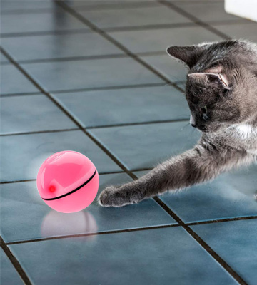 Bojafa Cat Toys Balls Interactive Automatic Self Rotating Rolling Balls - Bestadvisor