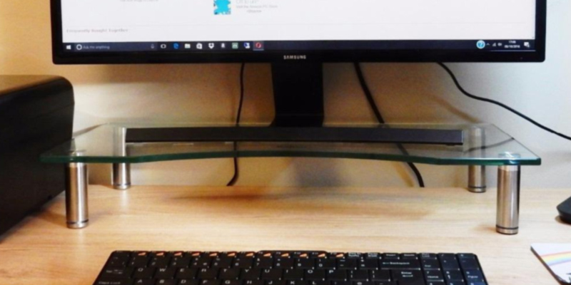 Review of VonHaus 05/078 Monitor Stand for Desks