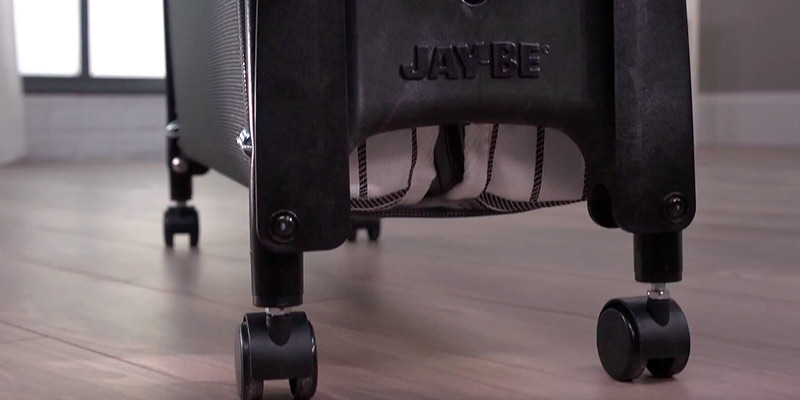 Jay-Be Revolution Folding Bed with Airflow Fibre Mattress with Powder Coat in the use - Bestadvisor