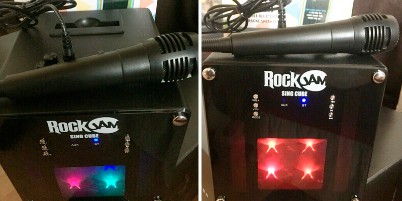Review of RockJam SingCube (RJSC01-BK) Karaoke Machine