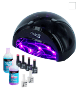 Mylee PRO Kit Complete Professional Gel Nail Polish LED Lamp Kit
