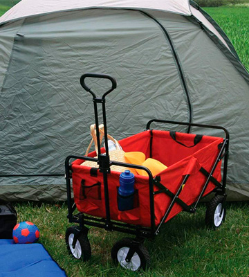 LIFE CARVER Collapsible Portable Folding Garden Cart - Bestadvisor