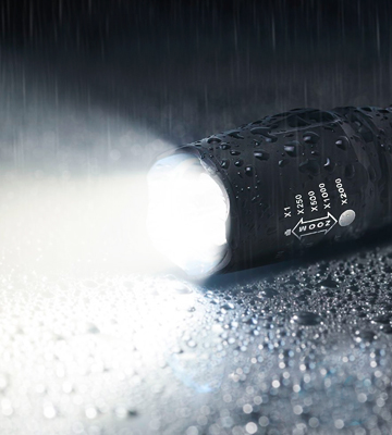 BYBLIGHT Rechargeable LED Torch LED Tactical Flashlight (800 Lumen) - Bestadvisor