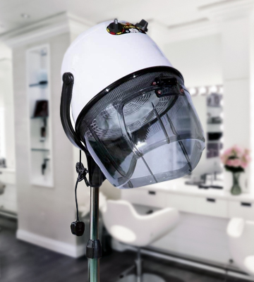 HOMCOM Professional Stand Portable Salon Hairdresser Steamer - Bestadvisor