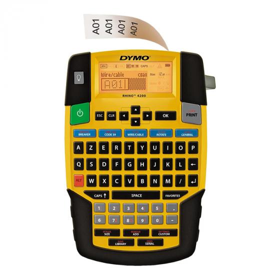 Dymo Rhino 4200 Professional Portable Electronic Label Printer