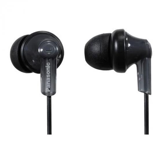 Panasonic RP-HJE120E-K Ergo Fit Ear Canal Headphones