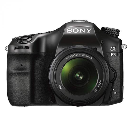 Sony a68 (ILCA68K) DSLR Camera + 18-55 mm DT f/3.5-5.6 SAM II