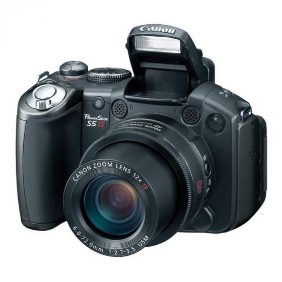 Canon PowerShot S5 IS Digital Camera - Black