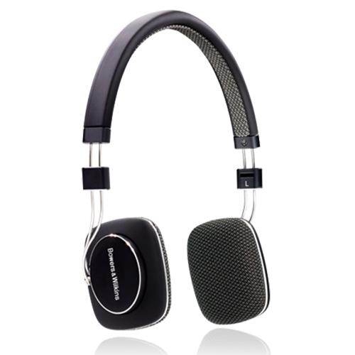 Bowers & Wilkins P3 Series 2 On-Ear Headphone, Foldable - Black/aluminium