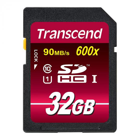 Transcend Ultimate 600x 32GB SDHC Class 10 UHS-I Memory Card