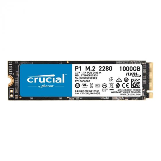 Crucial CT1000P1SSD8 1TB Solid State Drive