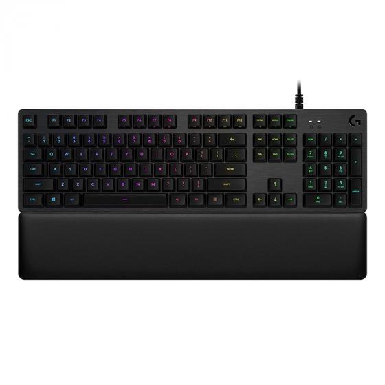 Logitech G513 RGB Backlit Mechanical Gaming Keyboard with Romer-G Linear Key Switches