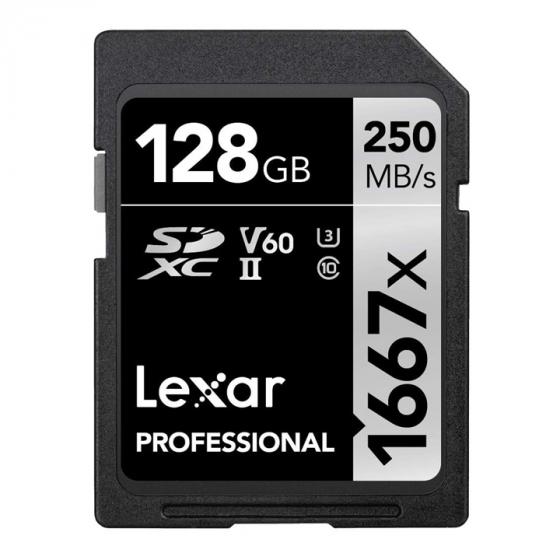 Lexar Professional 1667x 128 GB SDXC UHS-II Card