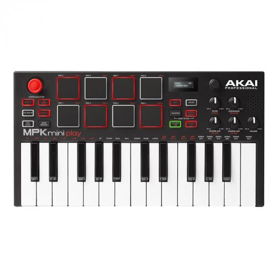 Akai MPK Mini Play 25-Note Piano Style Keyboard and USB MIDI Controller