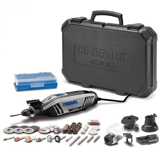 Dremel 4300-5/40 Multi-Tool Kit - Grey