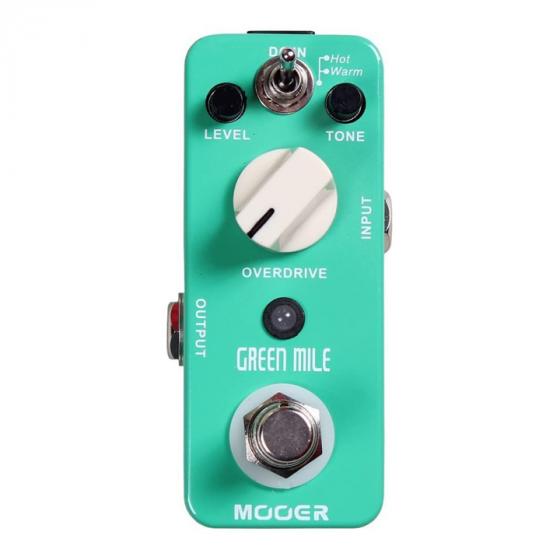 MOOER Green Mile Overdrive Micro Pedal