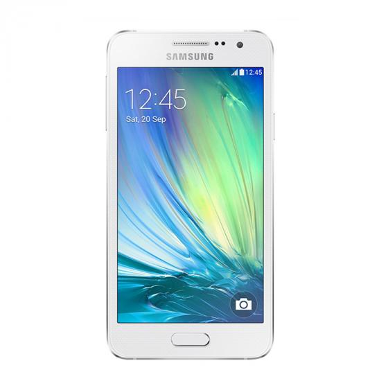 Samsung Galaxy A3 (SM-A300FZWUBTU) SIM-Free Smartphone - White