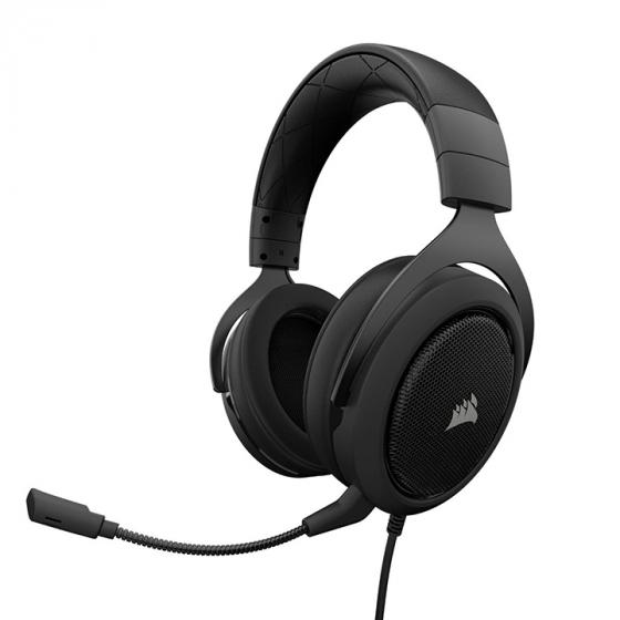 Corsair HS60 Surround Gaming Headset (PC, Xbox One, PS4, Nintendo Switch) - Carbon