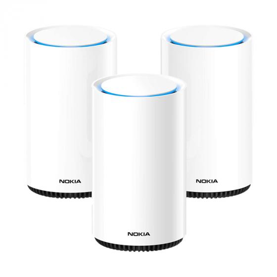 Nokia Beacon 3 Whole Home WiFi Coverage Extender (Pack of 3)