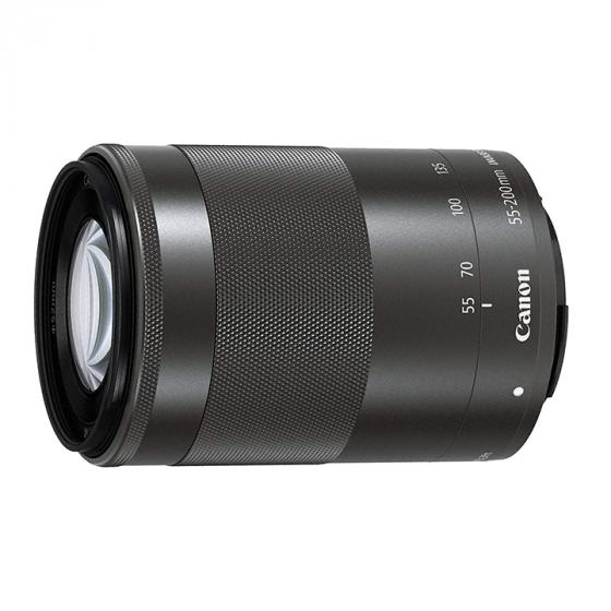 Canon EF-M 55-200 mm f/4.5-6.3 IS STM Lens for Camera,Black