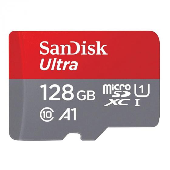 SanDisk Ultra 128 GB microSDXC Memory Card with SD Adapter