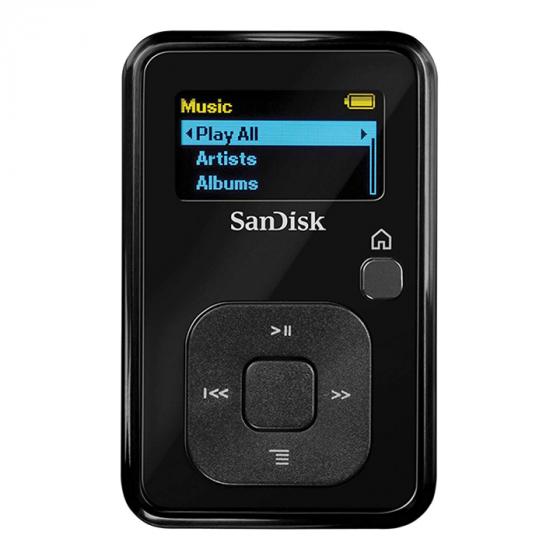 SanDisk Sansa Clip+ (SDMX18-008G-E46K) MP3 Player - 8 GB, Black