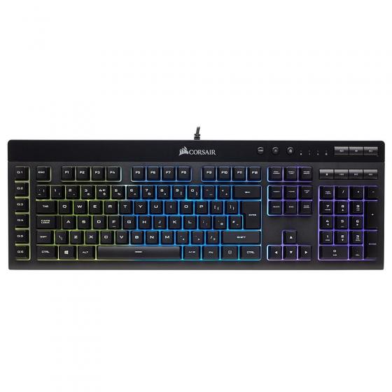 Corsair K55 Gaming Keyboard (6 Programmable Macro Keys, RGB Backlighting)