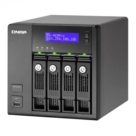 QNAP TS-469 PRO 4TB High-Performance 4-bay NAS Server