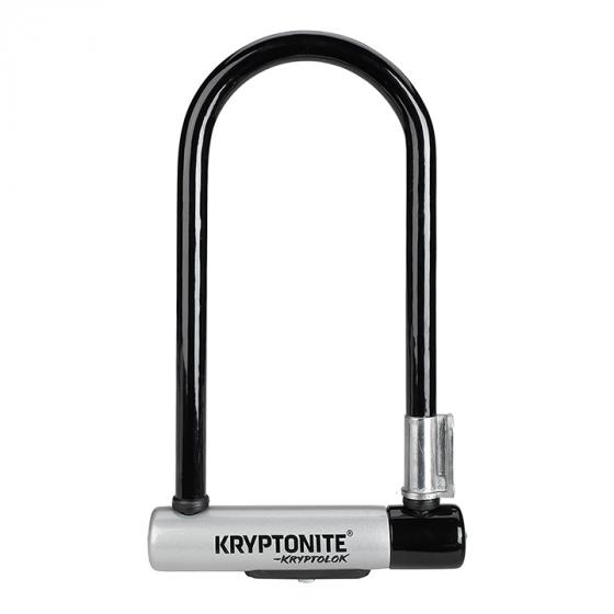 Kryptonite Kryptolok Standard Bicycle U-Lock w/4-foot Flex Cable