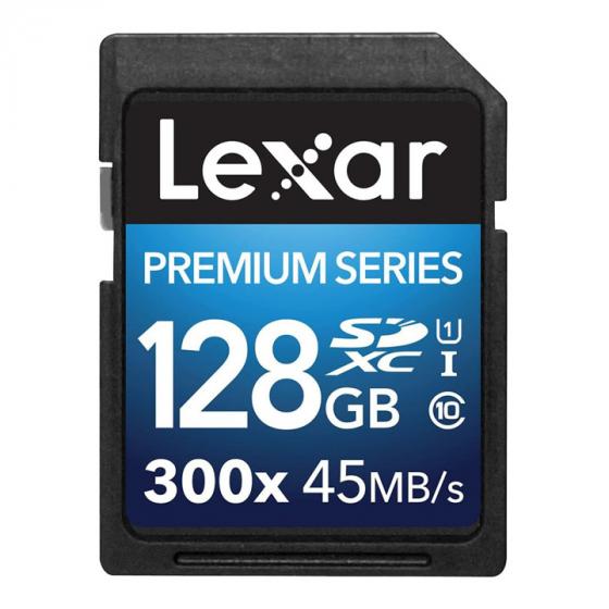 Lexar Premium II 300x 128GB SDXC U1 Memory Card