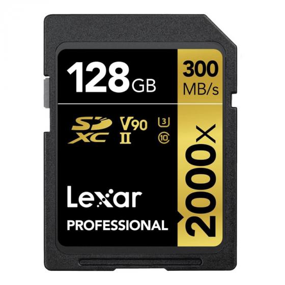 Lexar Professional 2000x 128 GB SDXC UHS-II Card