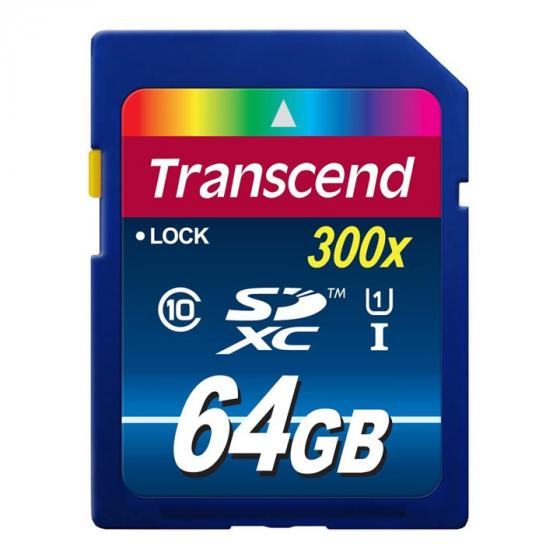 Transcend Premium 300X 64GB SDXC card