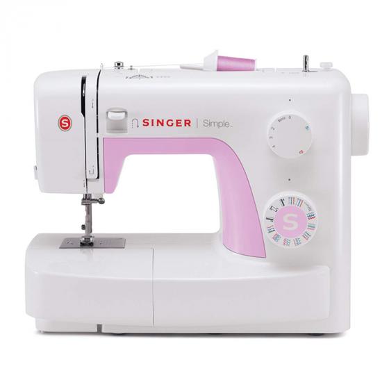 SINGER Simple 3223 Sewing Machine, Pink/White