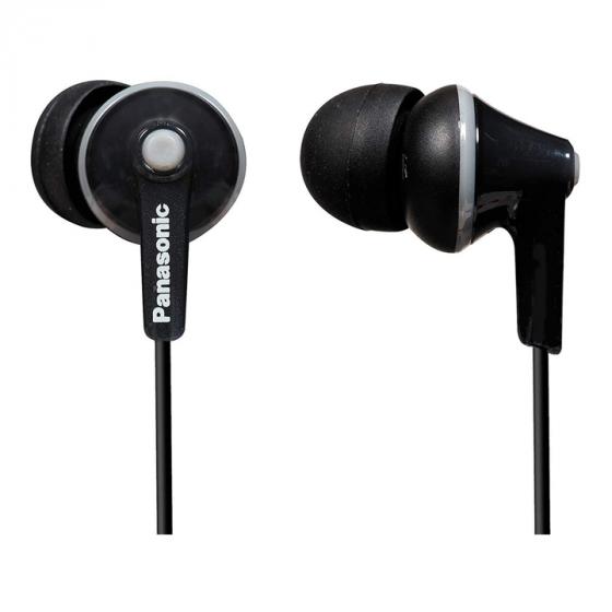 Panasonic RP-HJE125E-K Ergo Fit Ear Canal Headphones